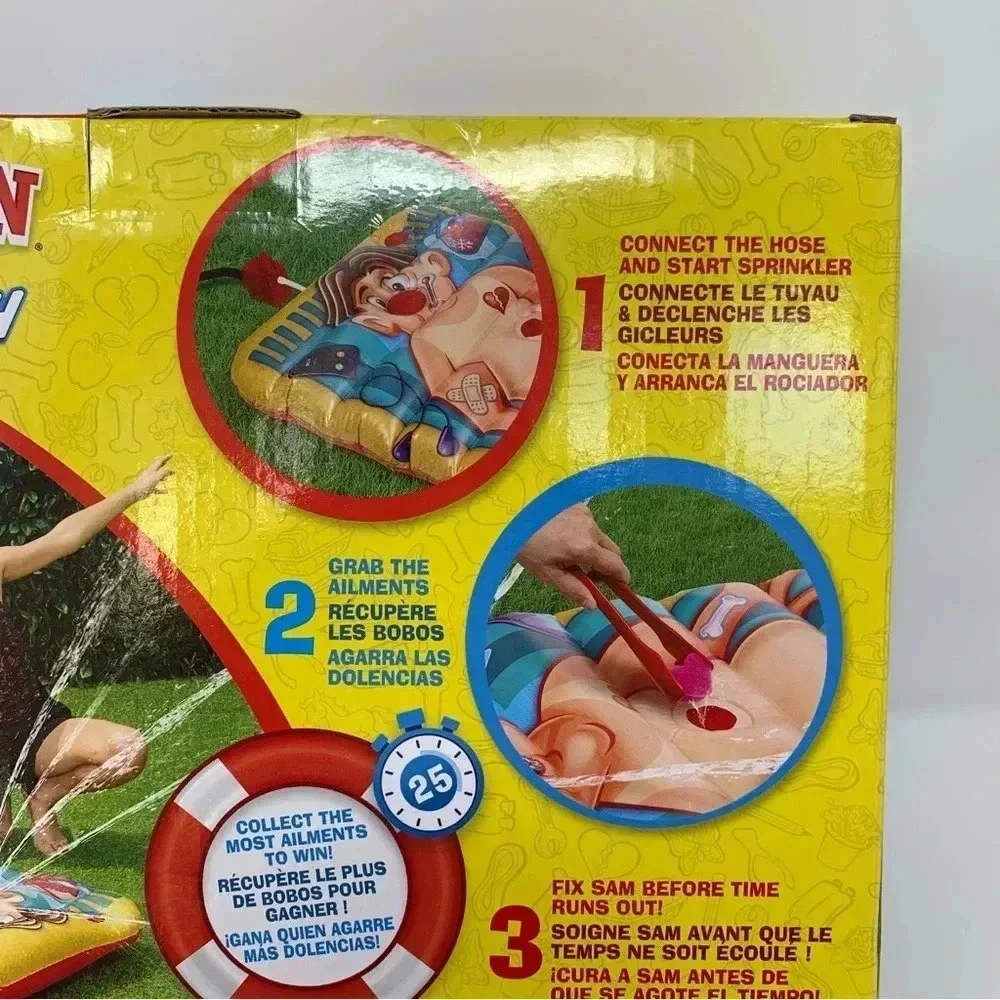 NEW Operation Splash Sprinkler Mat Game Hasbro Ages 4+ NIB